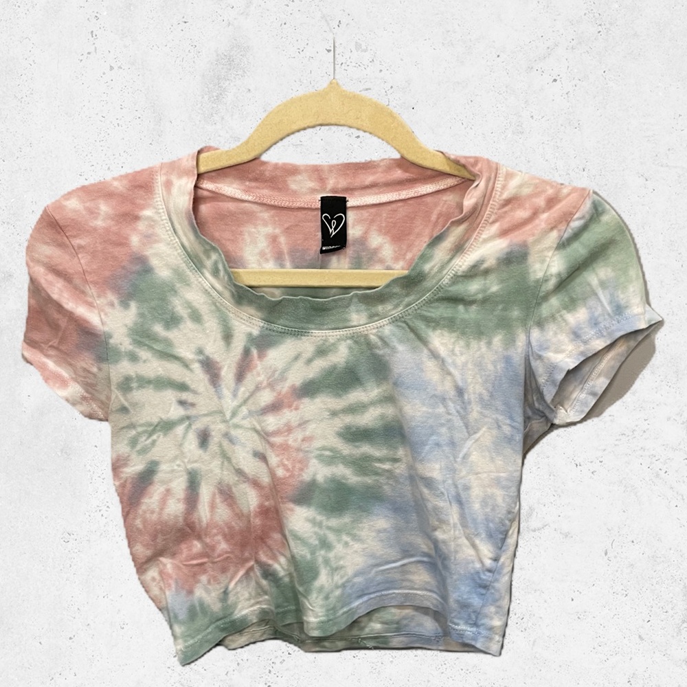 Cotton Candy Crop Top!
